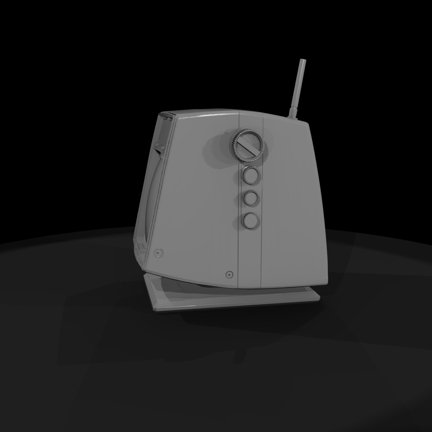 Mid-Century CRT Television