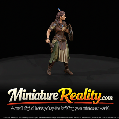 Middle Aged Female Warrior (estimated)