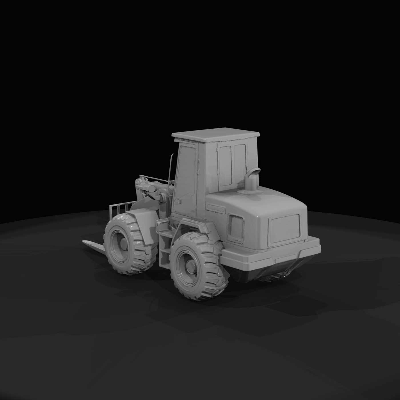 Military Forklift Vehicle (estimated)