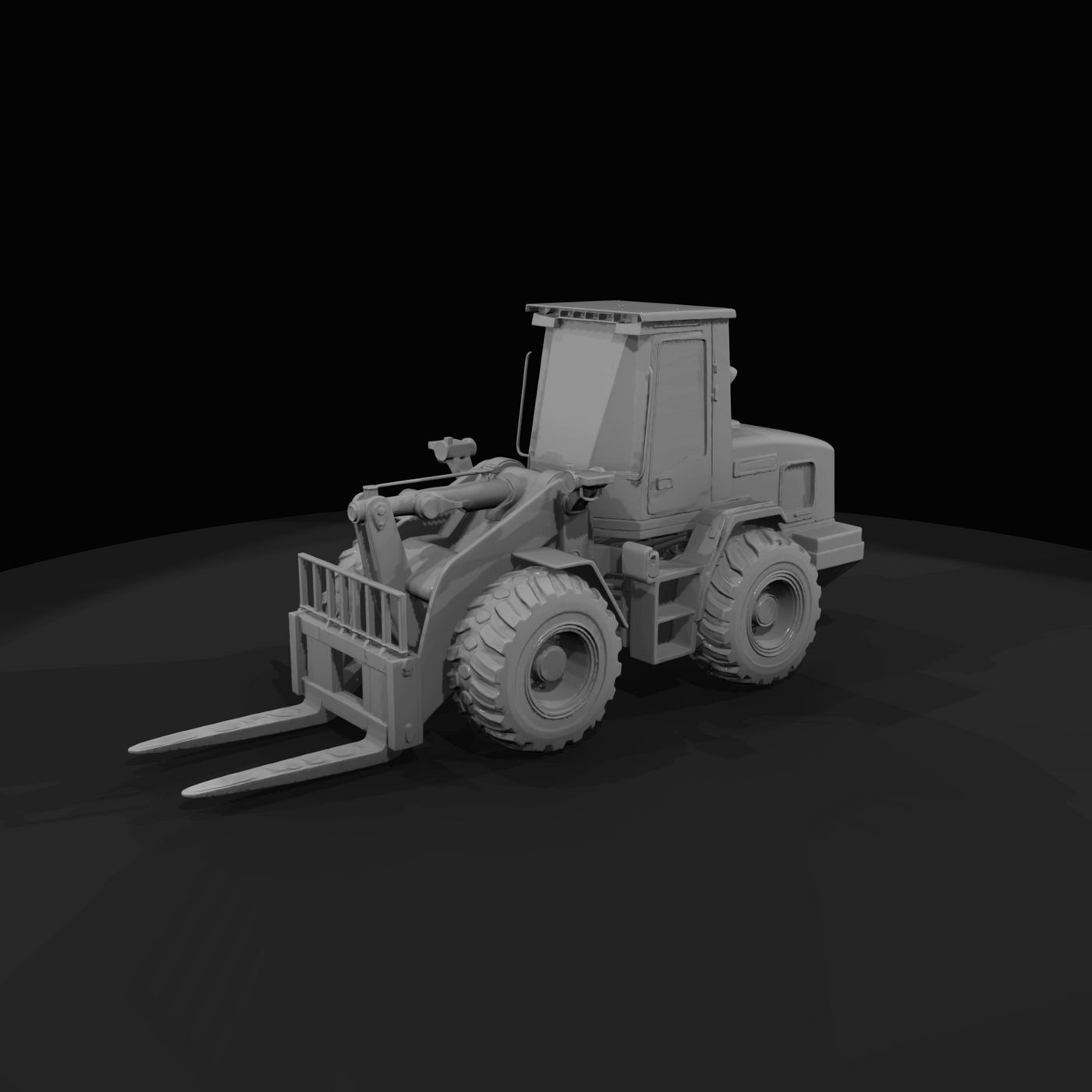 Military Forklift Vehicle (estimated)