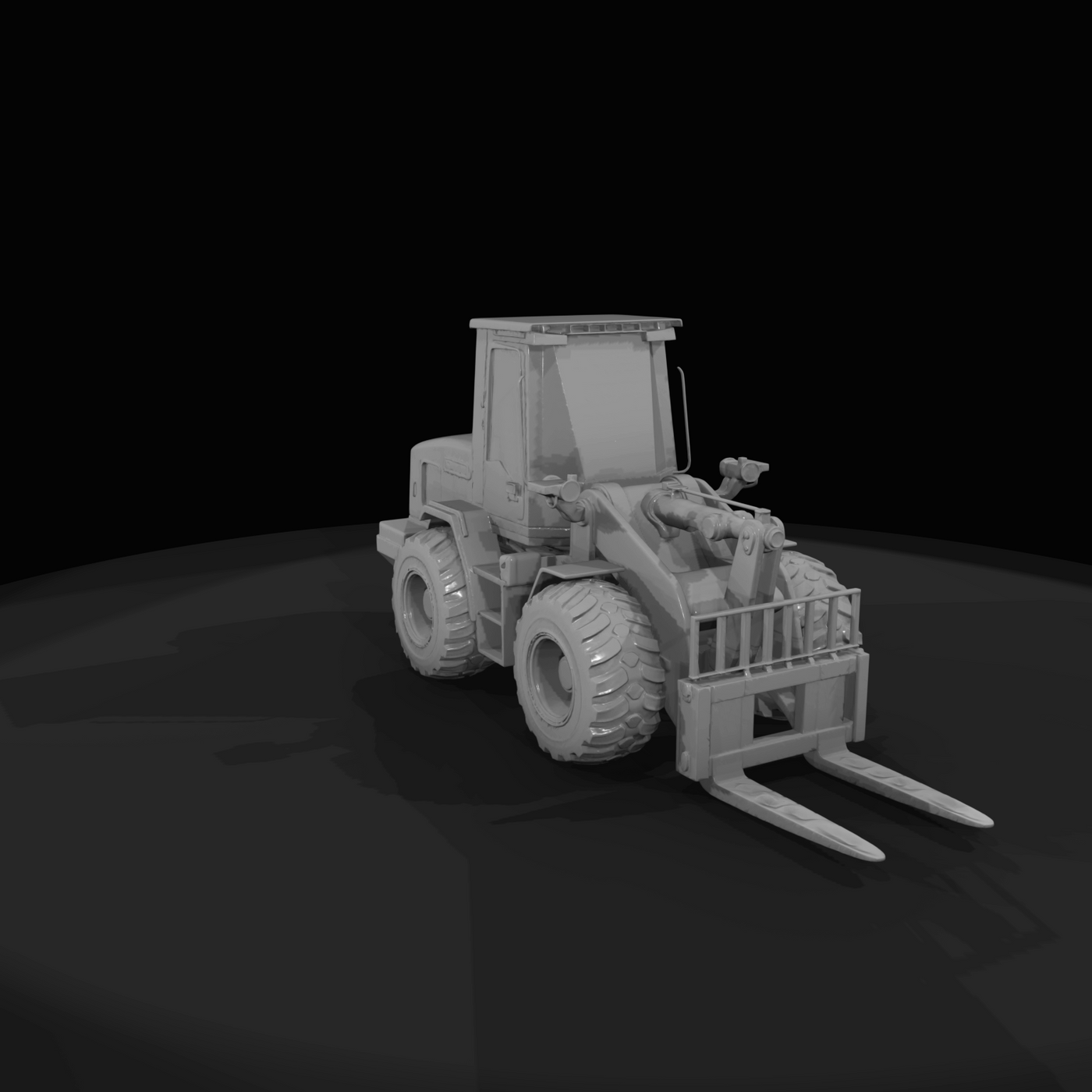 Military Forklift Vehicle (estimated)