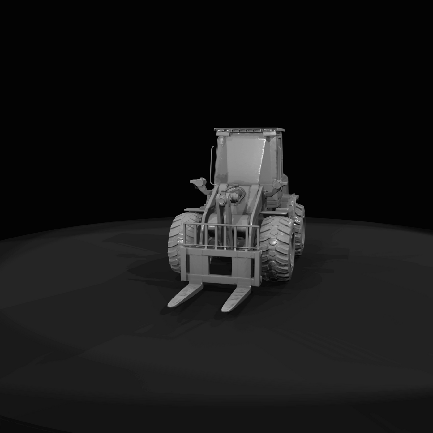 Military Forklift Vehicle (estimated)