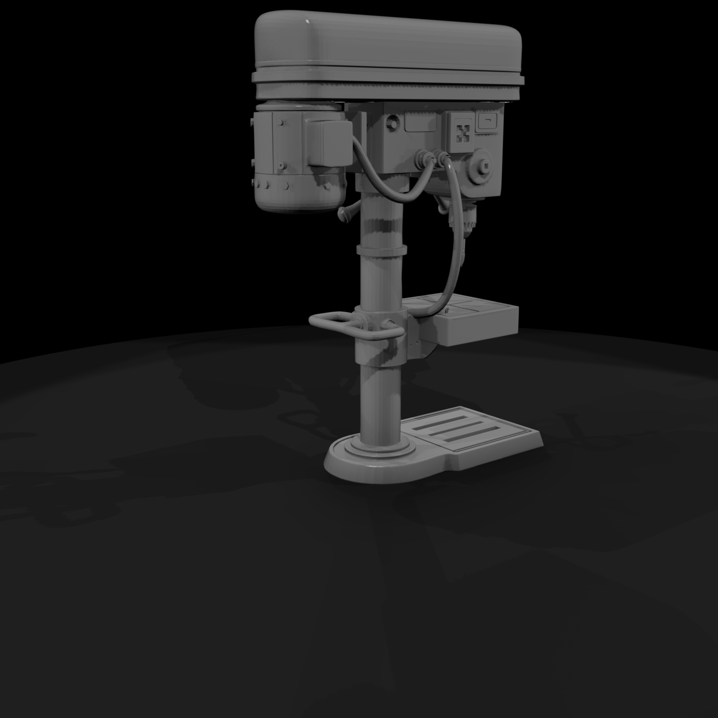 Miniature Bench Drill Press — Workshop Prop