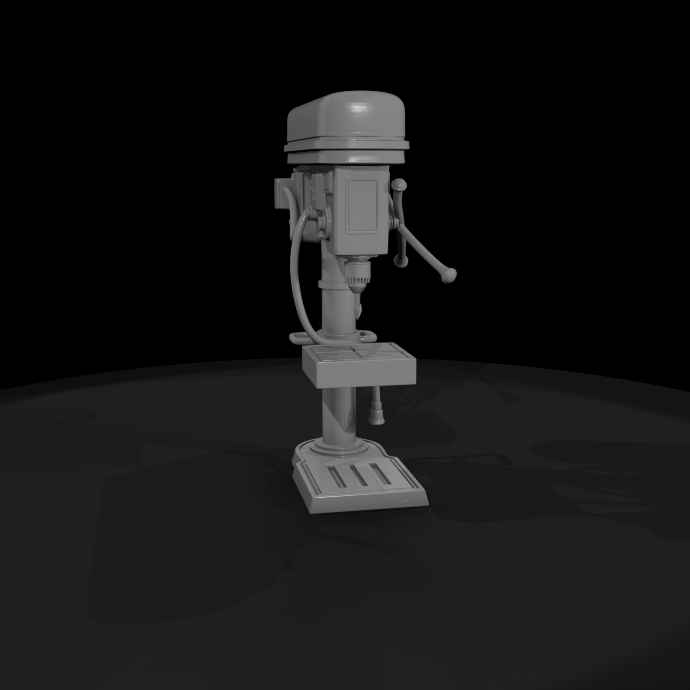 Miniature Bench Drill Press — Workshop Prop