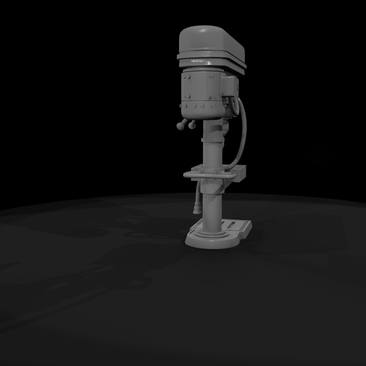 Miniature Bench Drill Press — Workshop Prop
