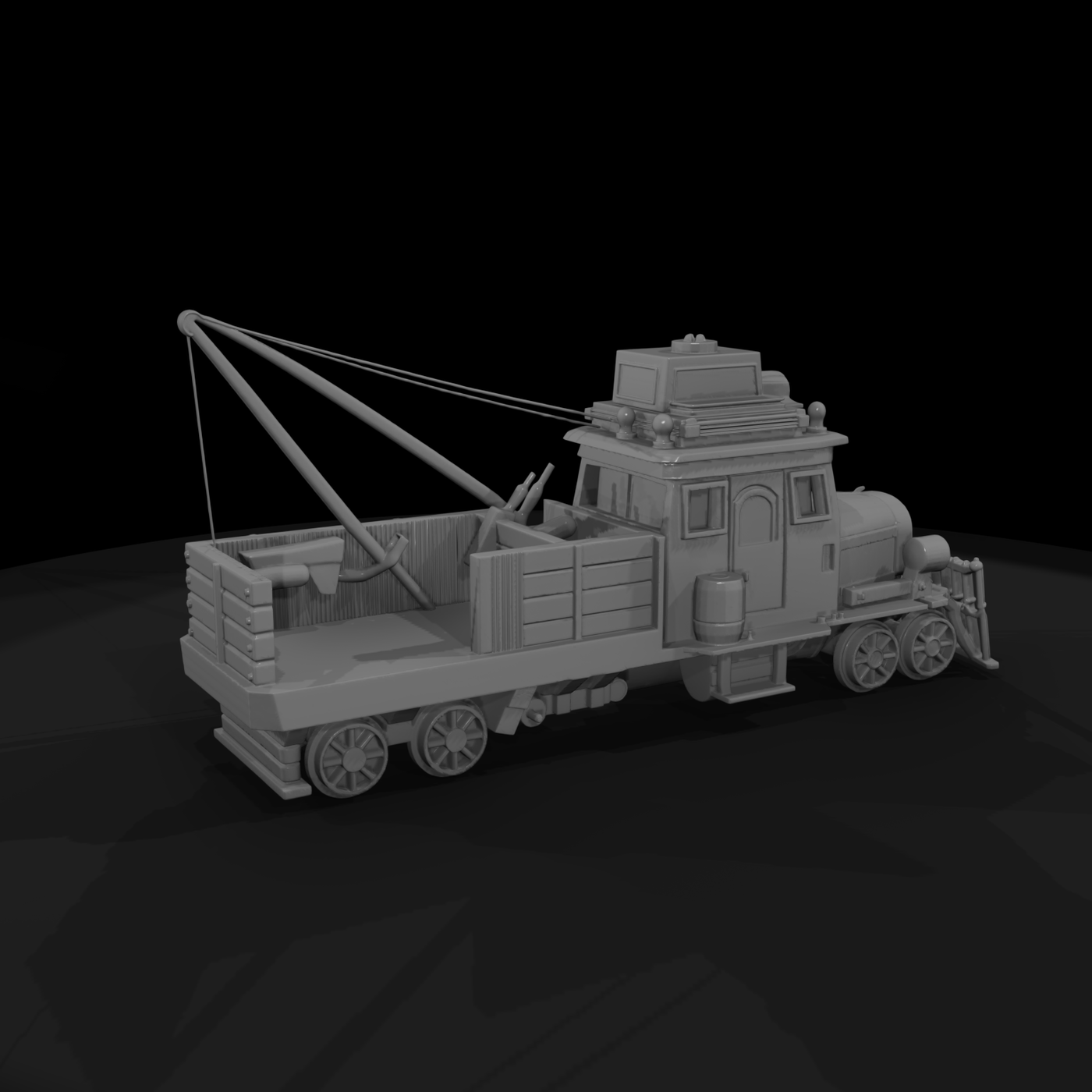 mining vehicle model