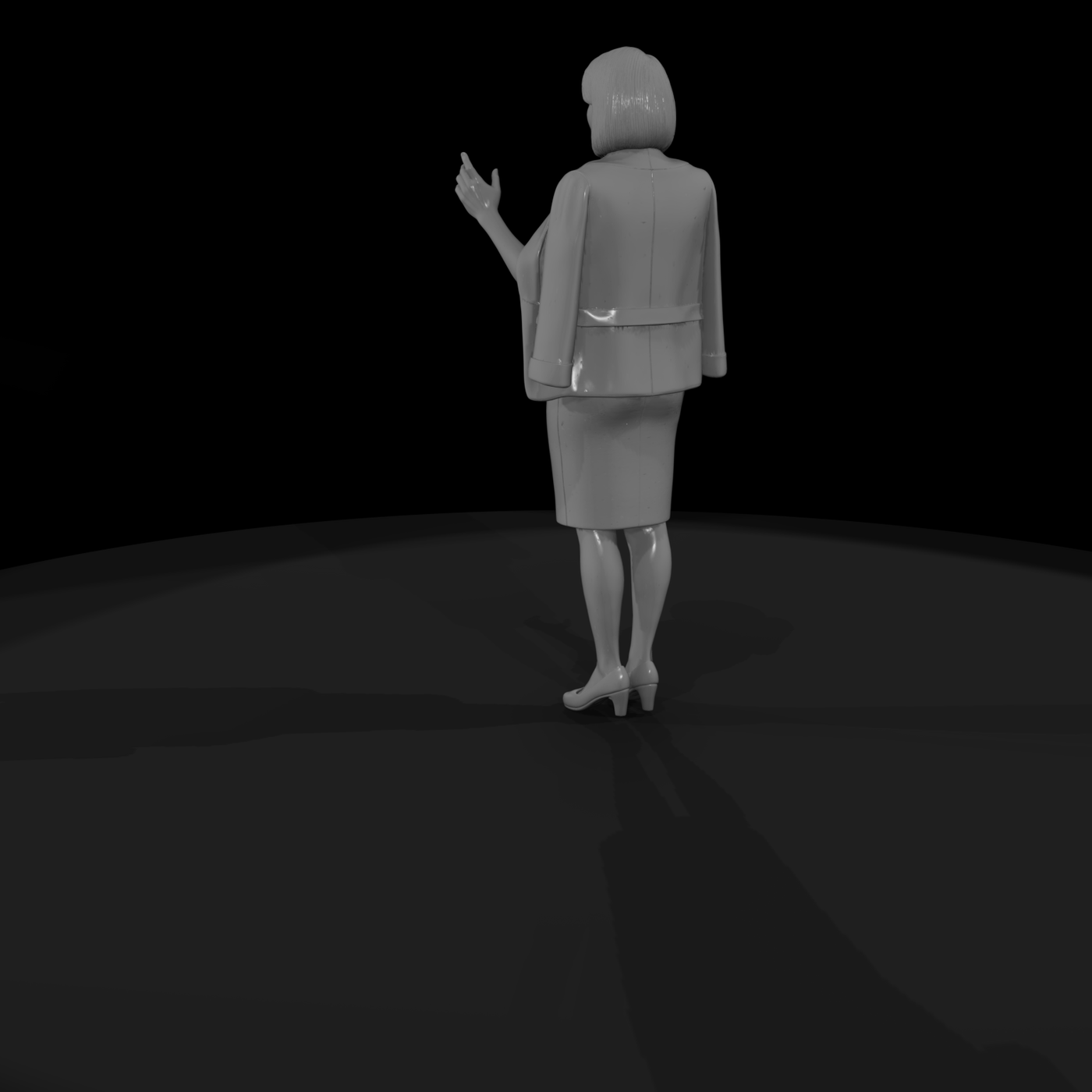 Modern Businesswoman with Smartphone