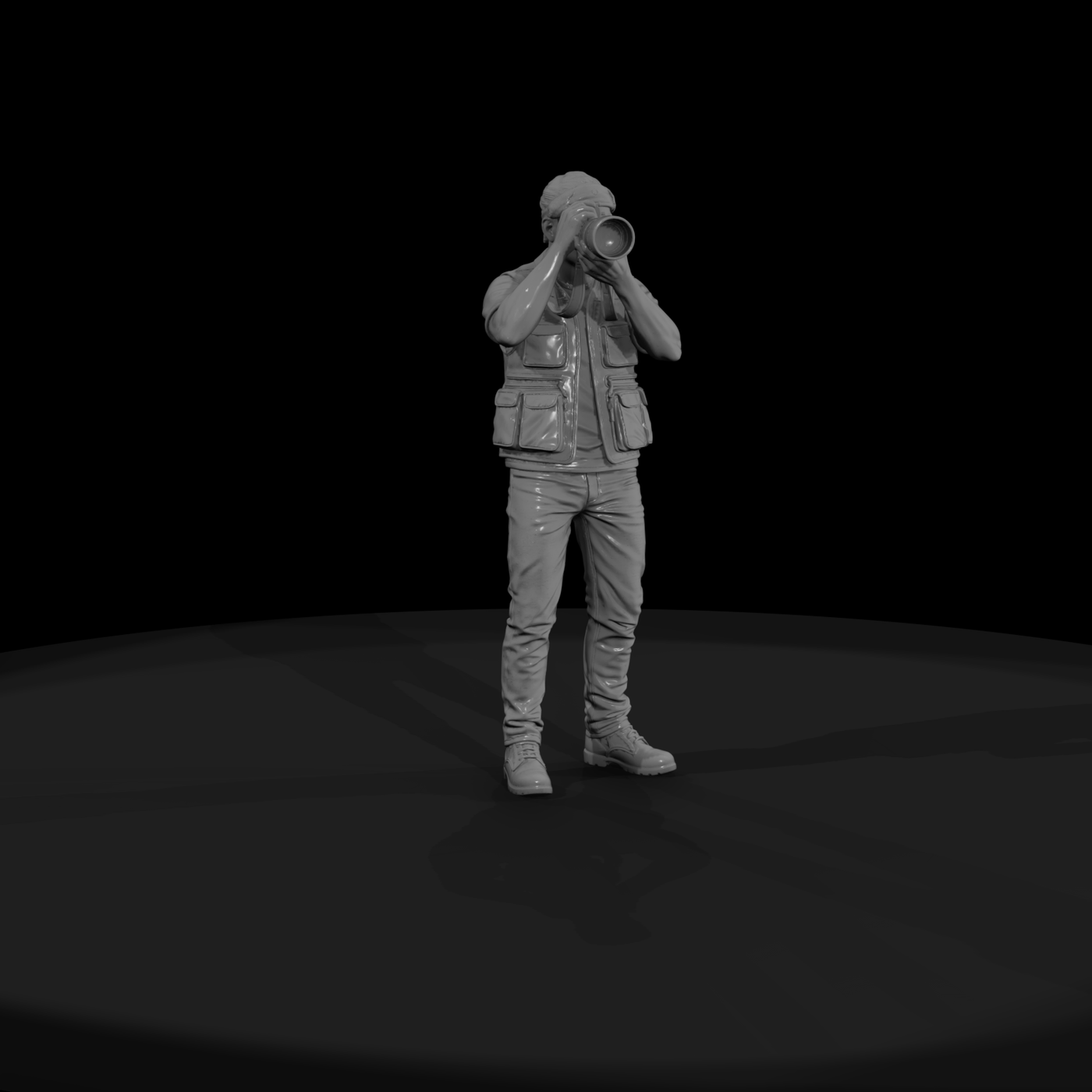 Modern Male Photographer Miniature