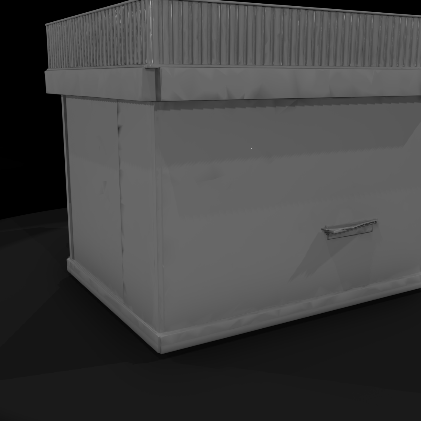 Modern Commercial Storefronts Backdrop