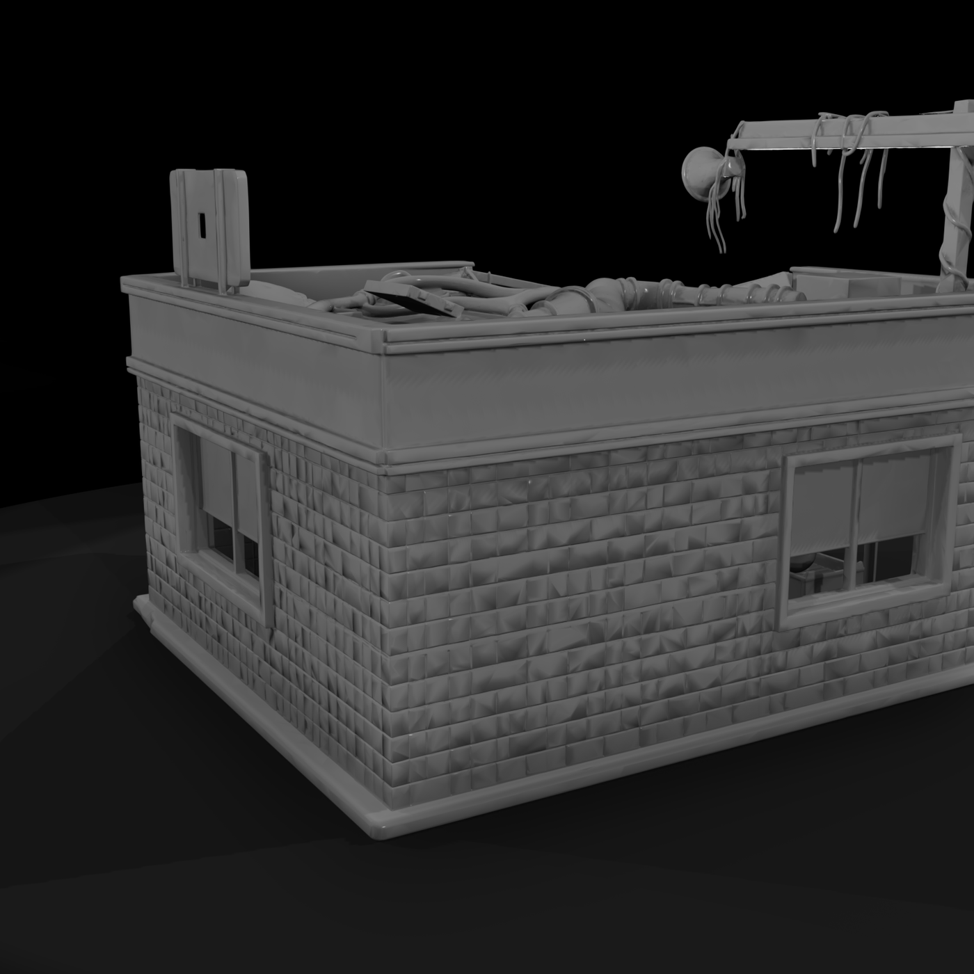 Modern American Storefront Block