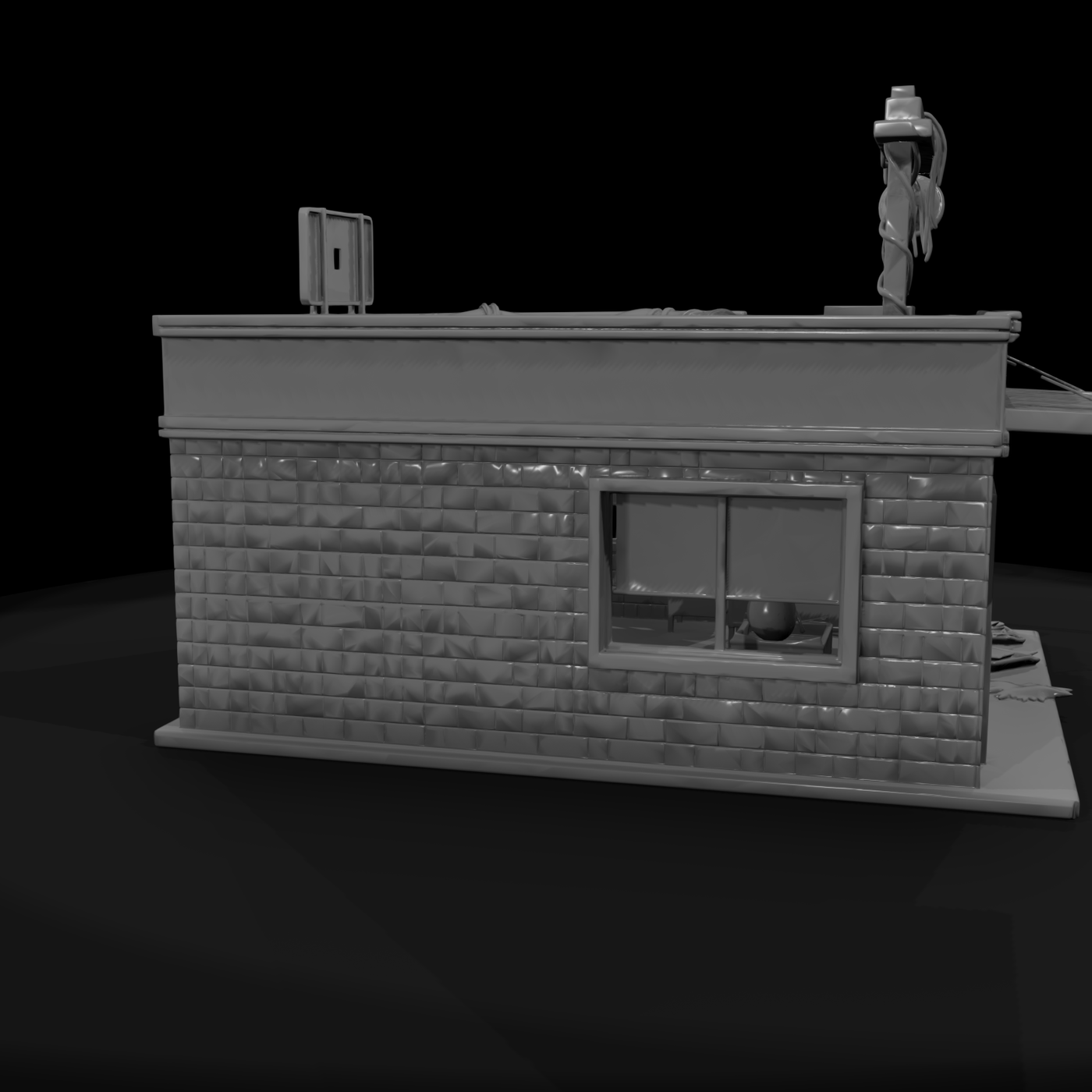 Modern American Storefront Block