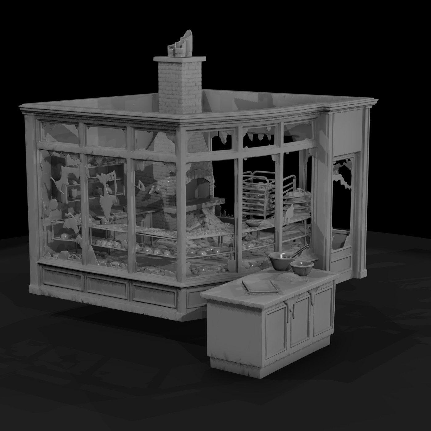 Modern Commercial Storefronts Block