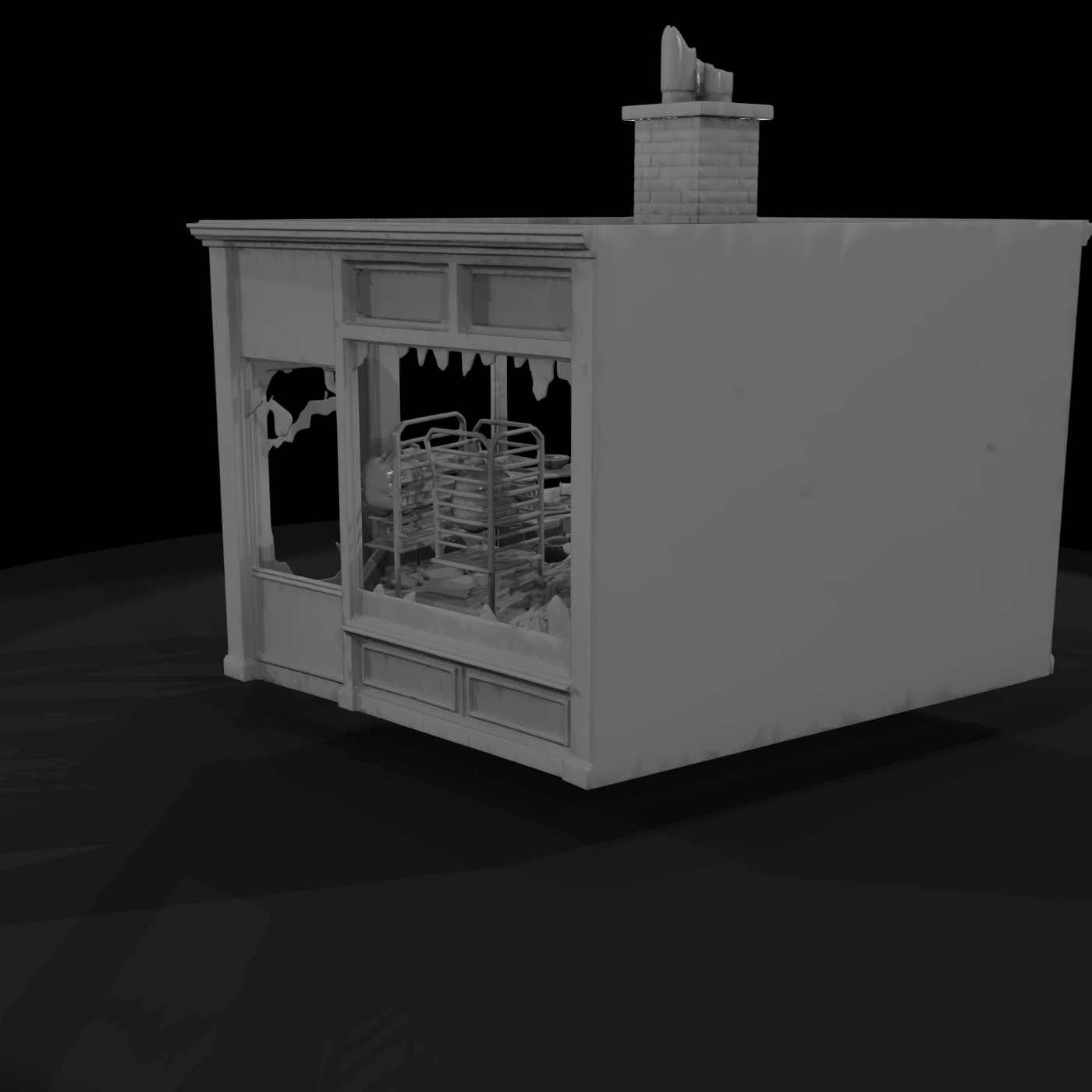 Modern Commercial Storefronts Block