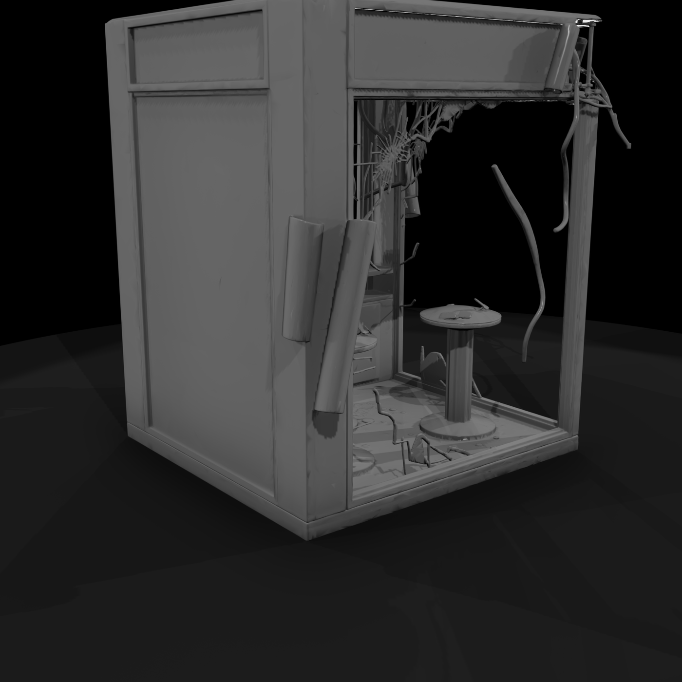 Modern Storefront Row