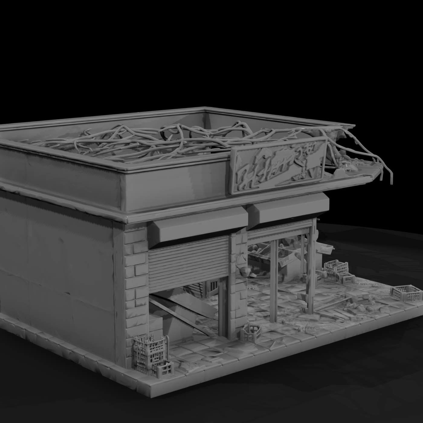 Modern Storefront Row