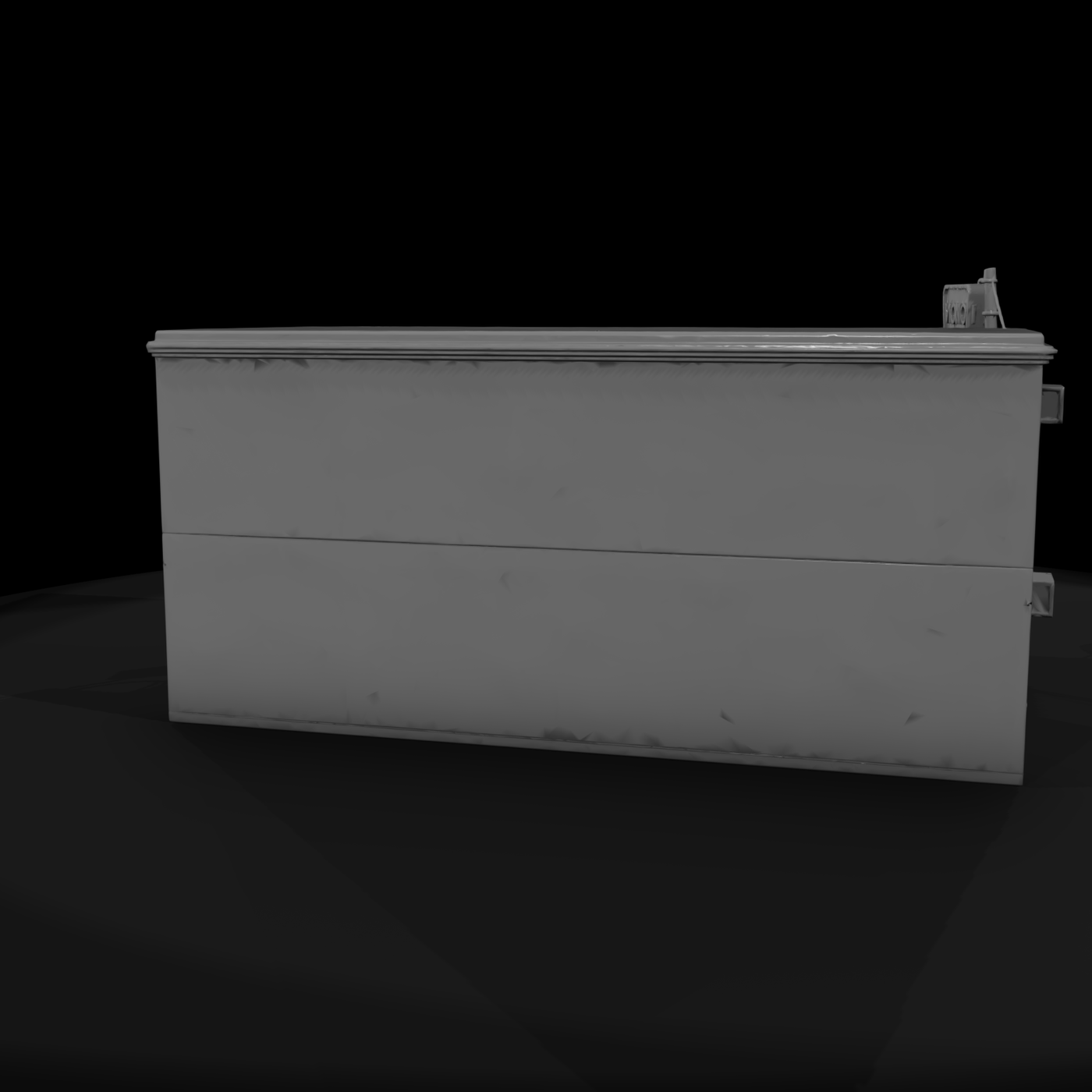 Modern Storefront Facade Row