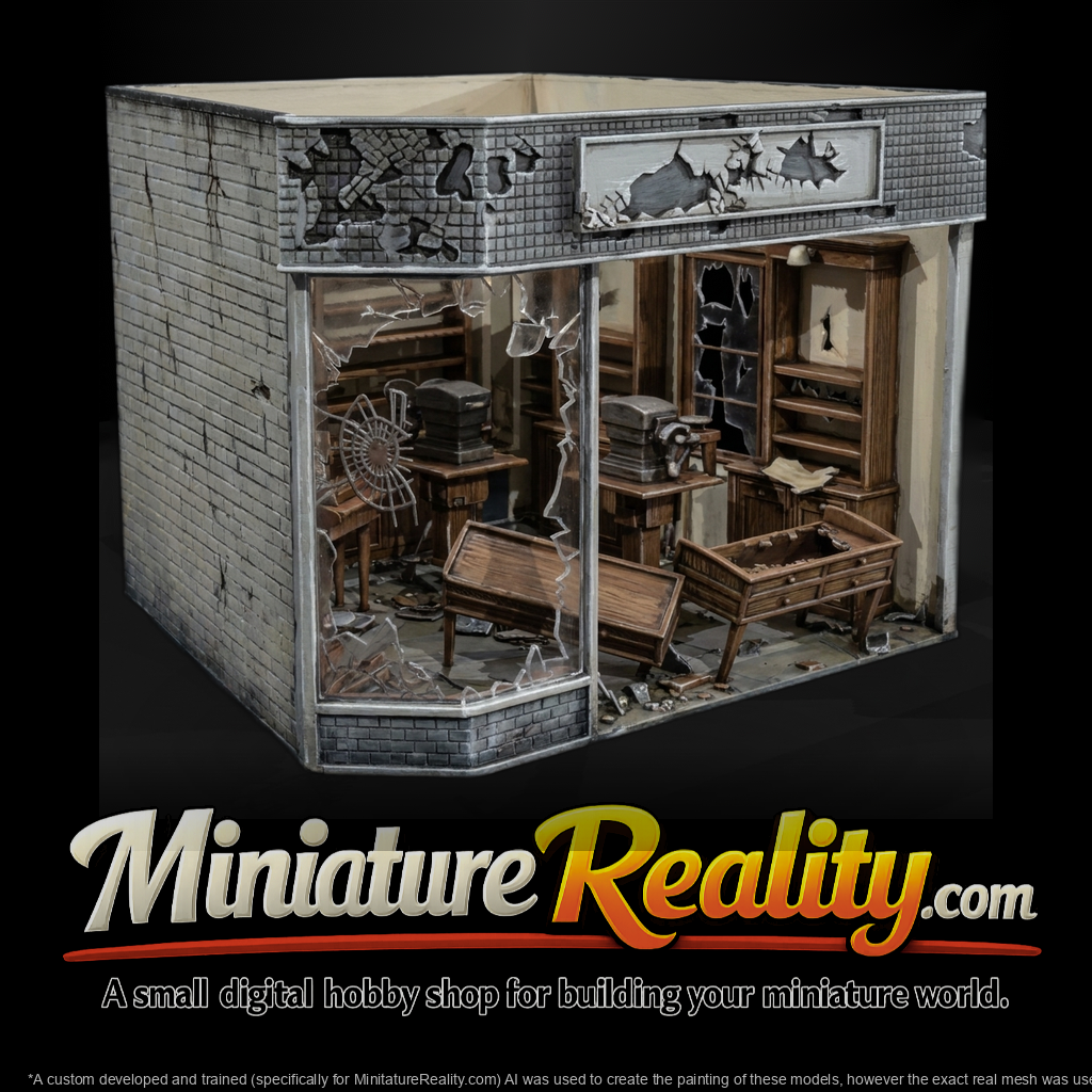 Modern Commercial Storefront Block