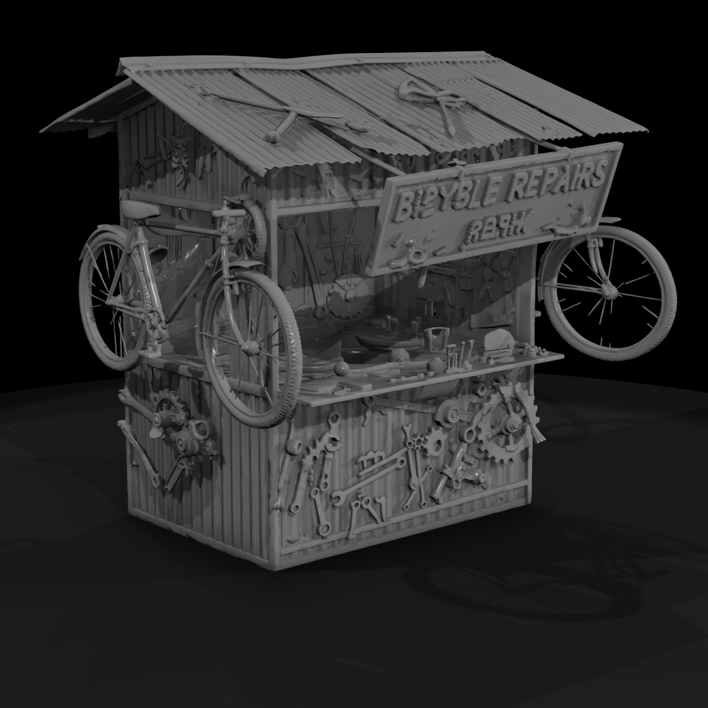 Modern Storefront Row