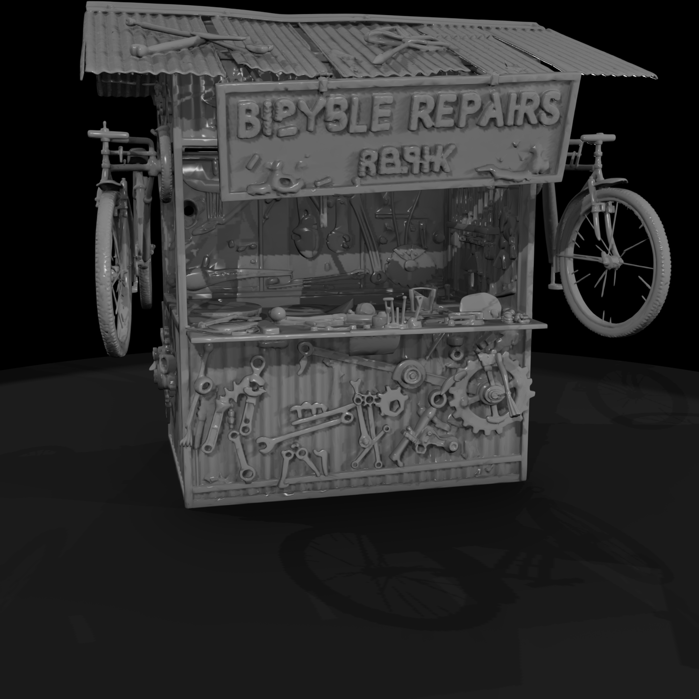 Modern Storefront Row