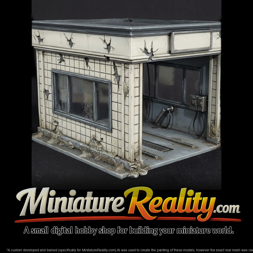 Modern Commercial Storefront Block
