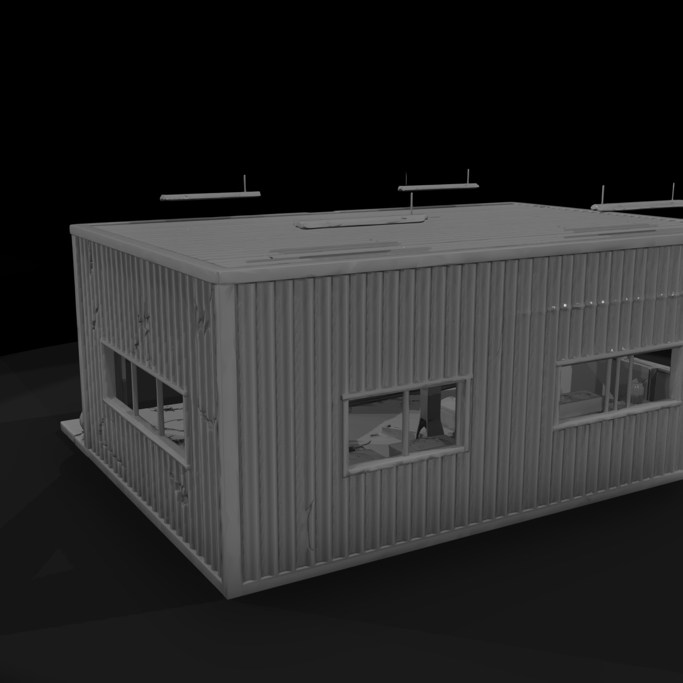 Modern American Storefront Block