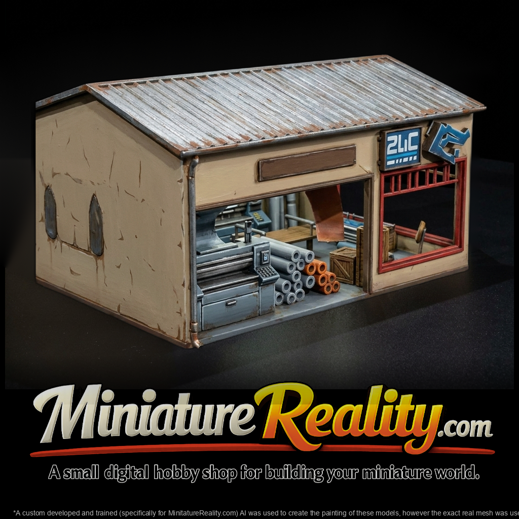 Modern Commercial Storefront Row