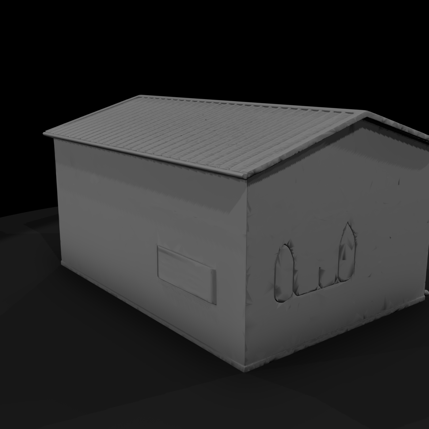 Modern Commercial Storefront Row