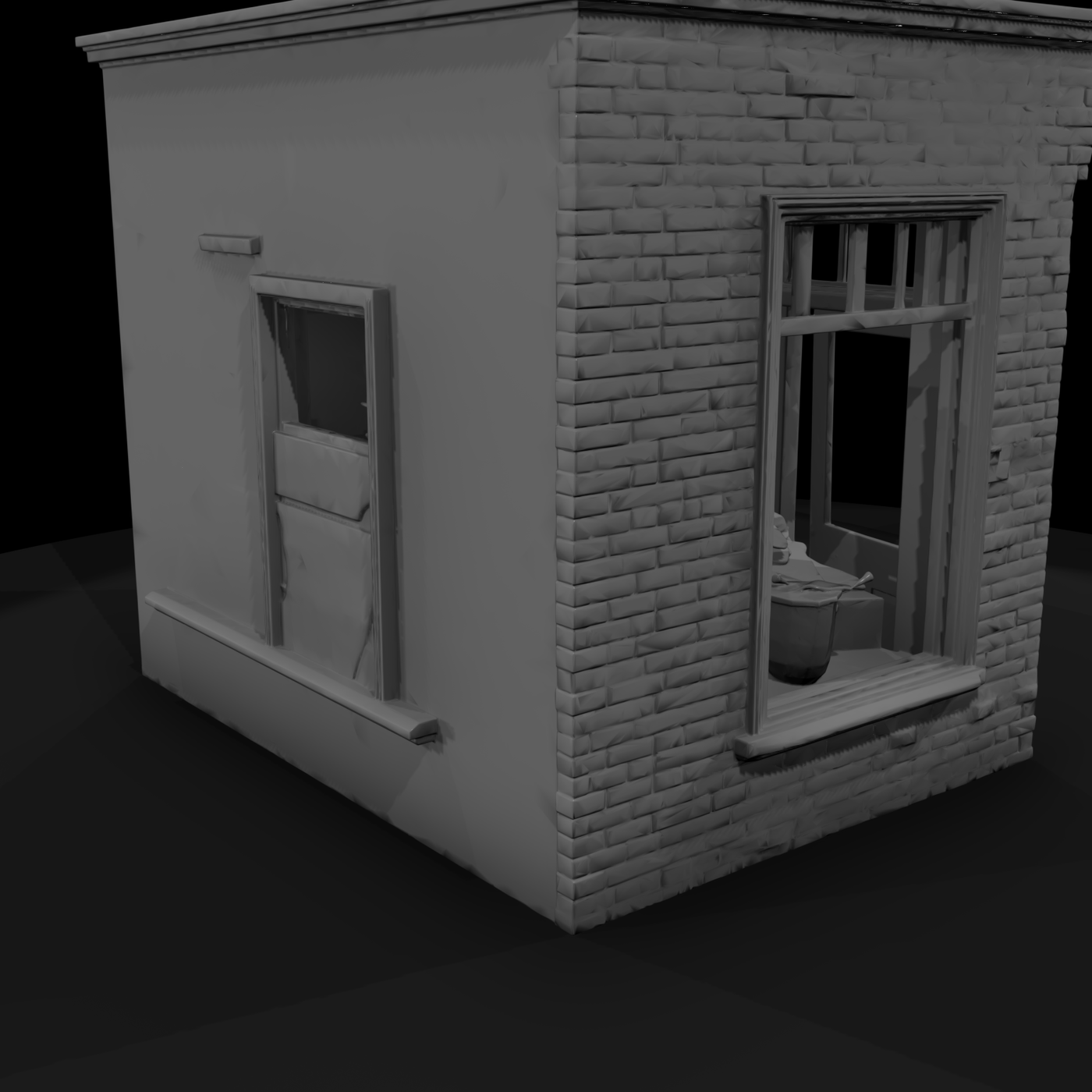 Modern American Storefront Block