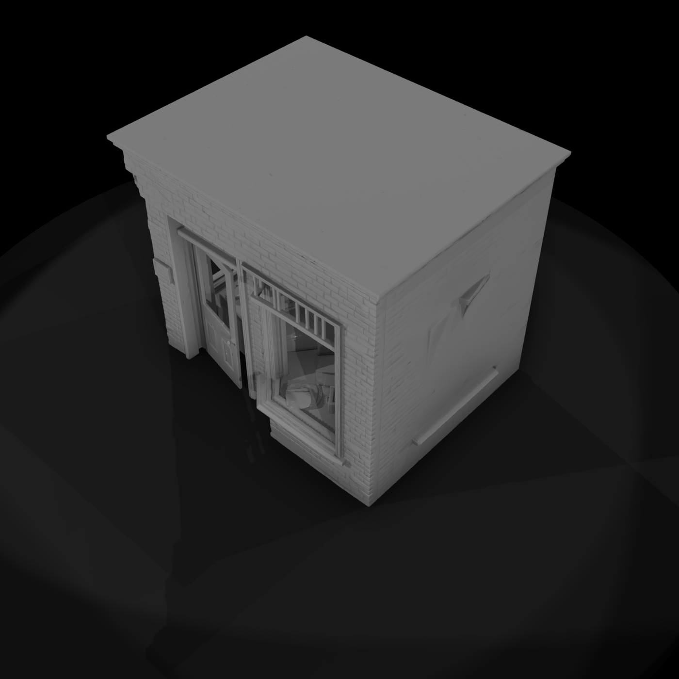 Modern American Storefront Block