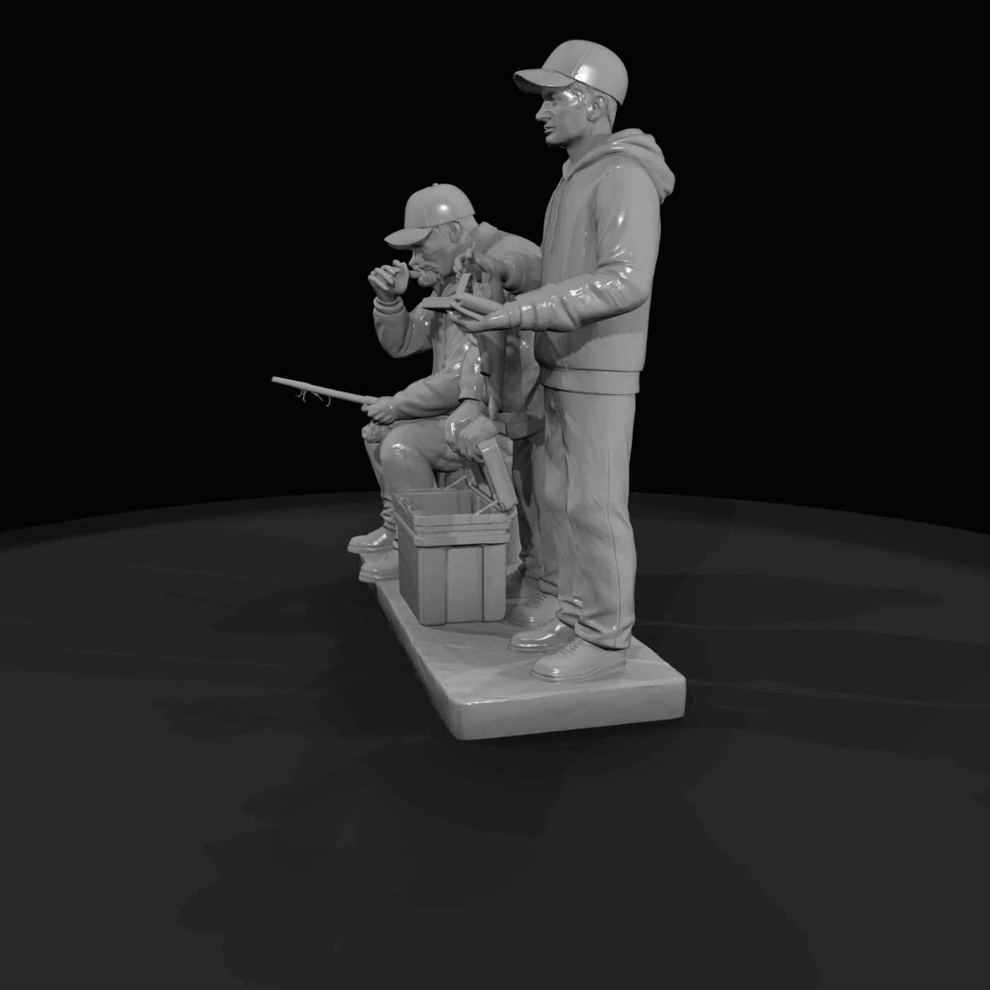 Modernmenfishing D (Contemporary)