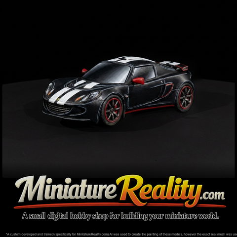 Stylized Sports Supercar
