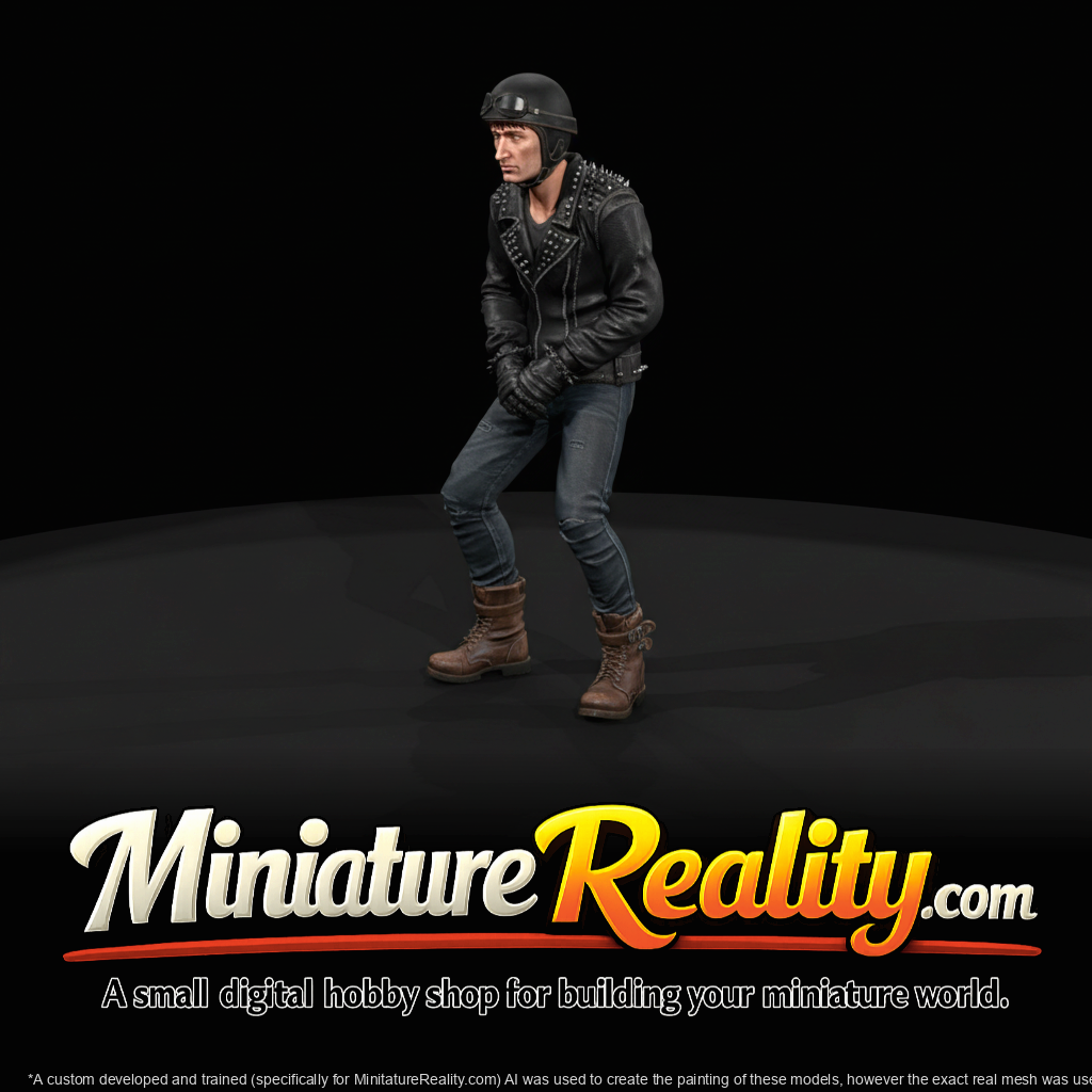 Motorcycle Rider Figure (1980s–Present) — Rider