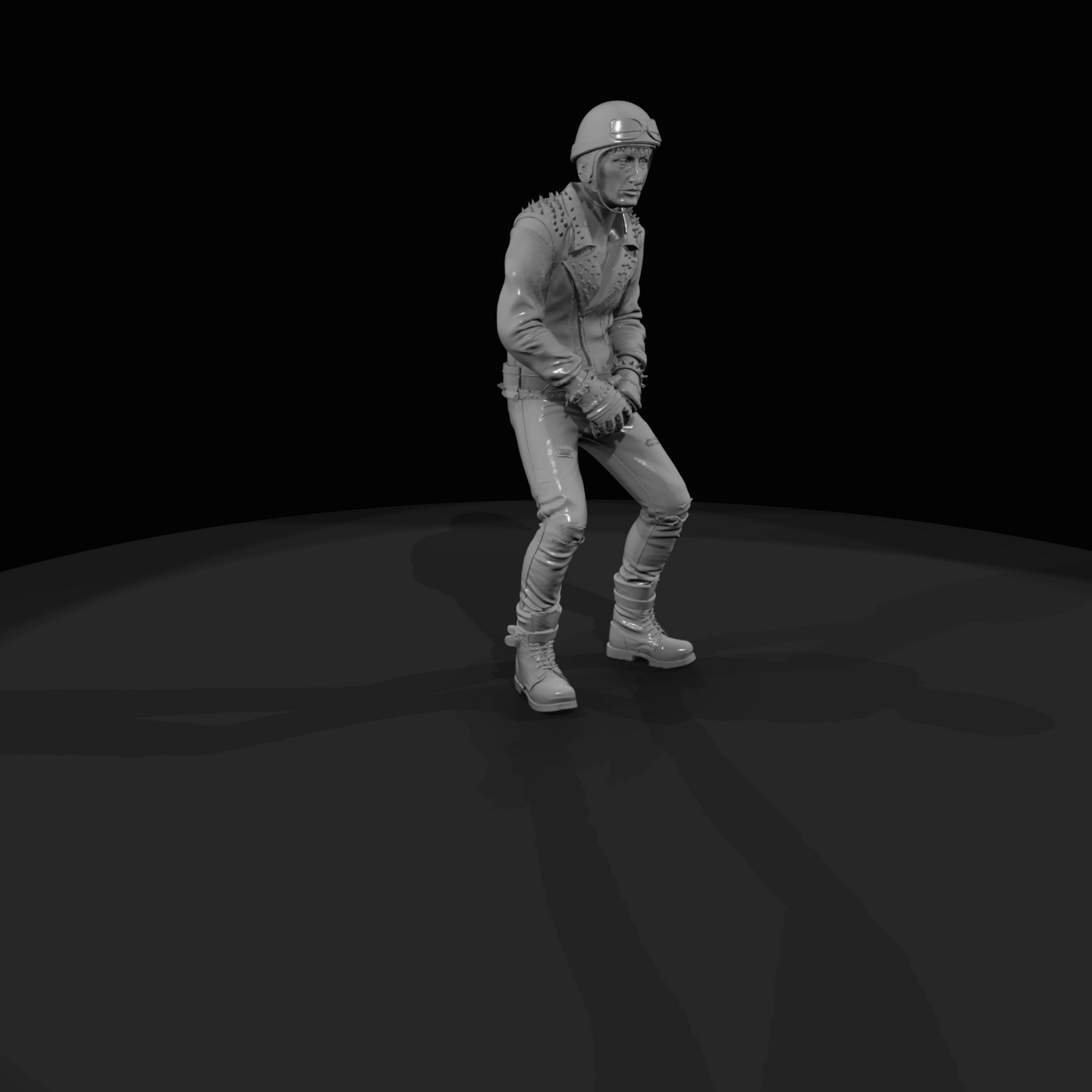 Motorcycle Rider Figure (1980s–Present) — Rider