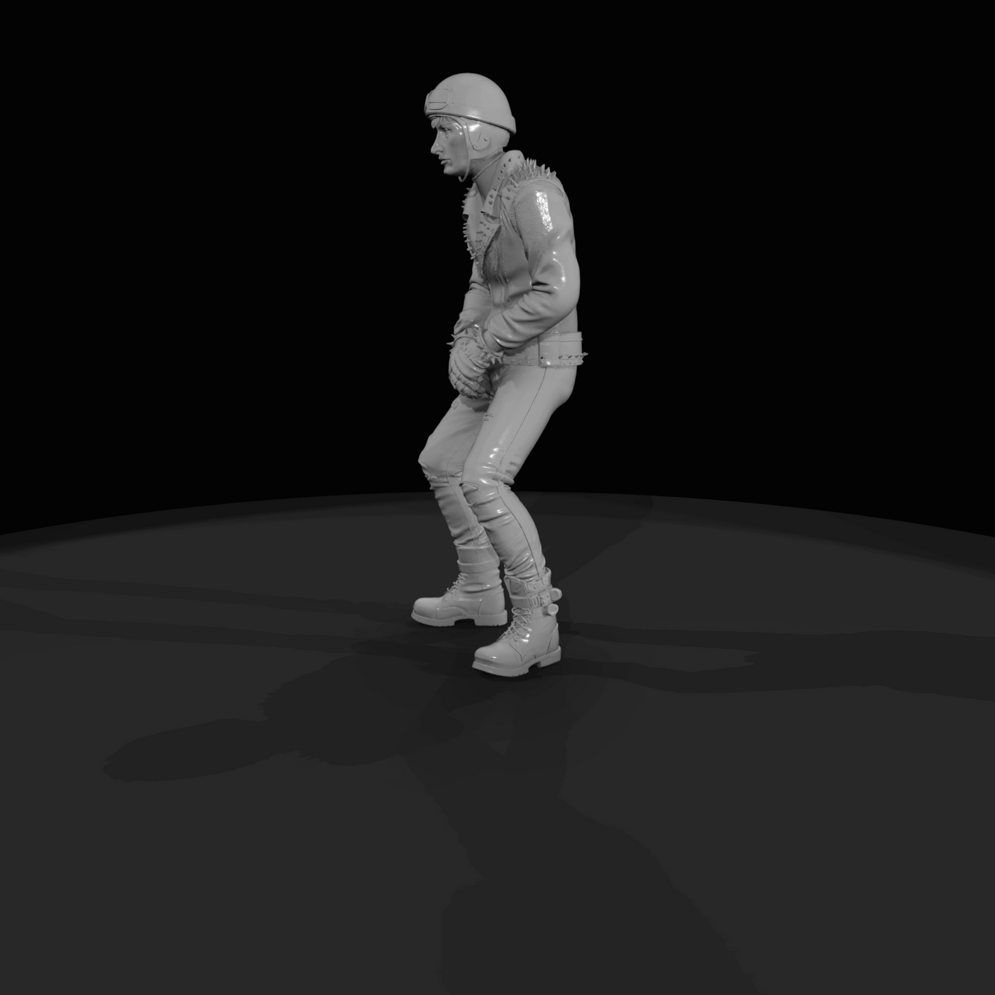 Motorcycle Rider Figure (1980s–Present) — Rider