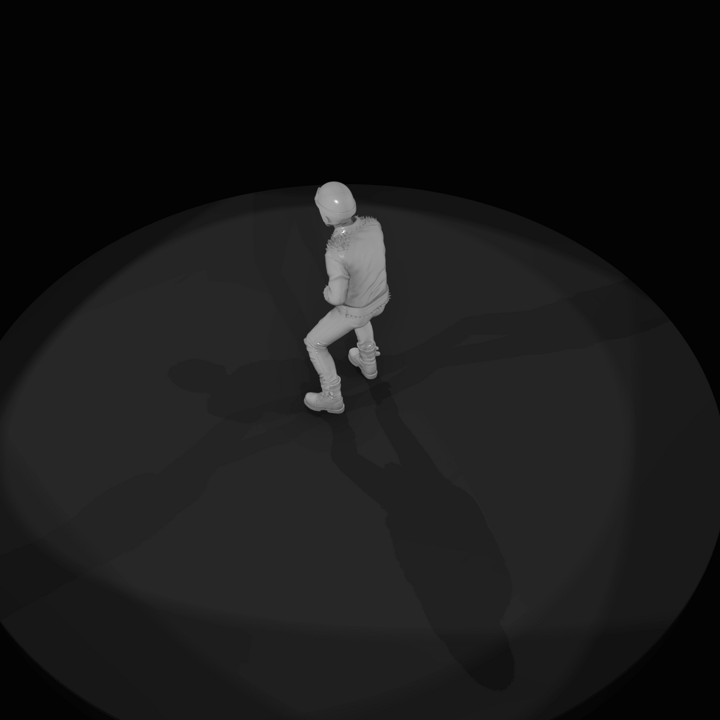 Motorcycle Rider Figure (1980s–Present) — Rider
