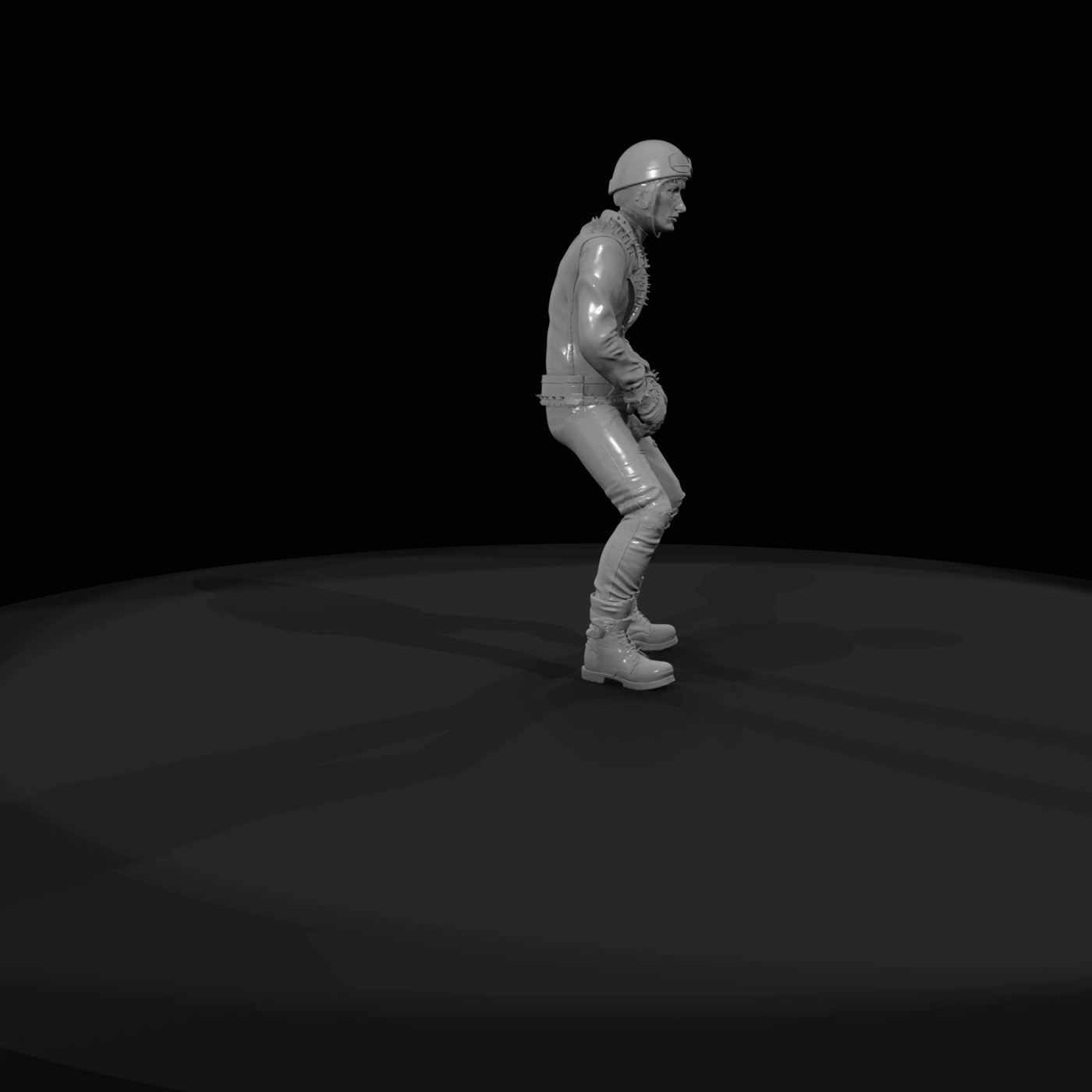 Motorcycle Rider Figure (1980s–Present) — Rider
