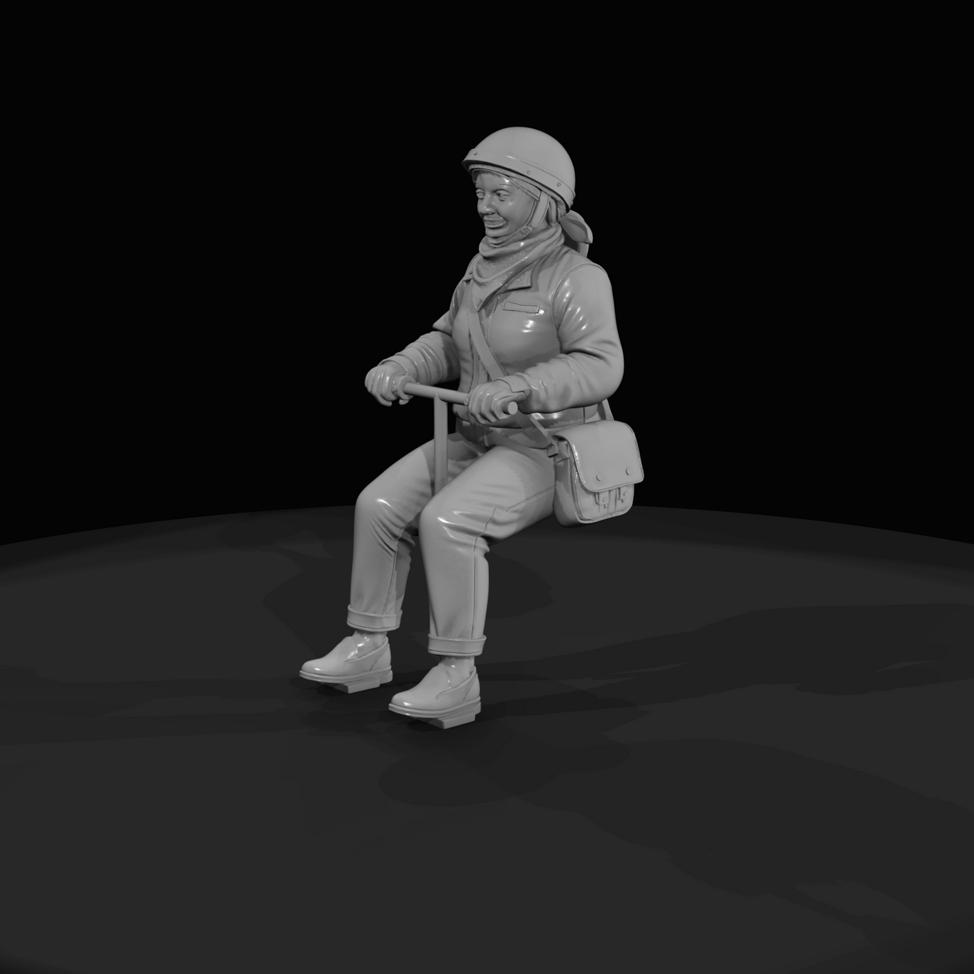 Motorcycle Rider Figure (1980s–Present) — Rider