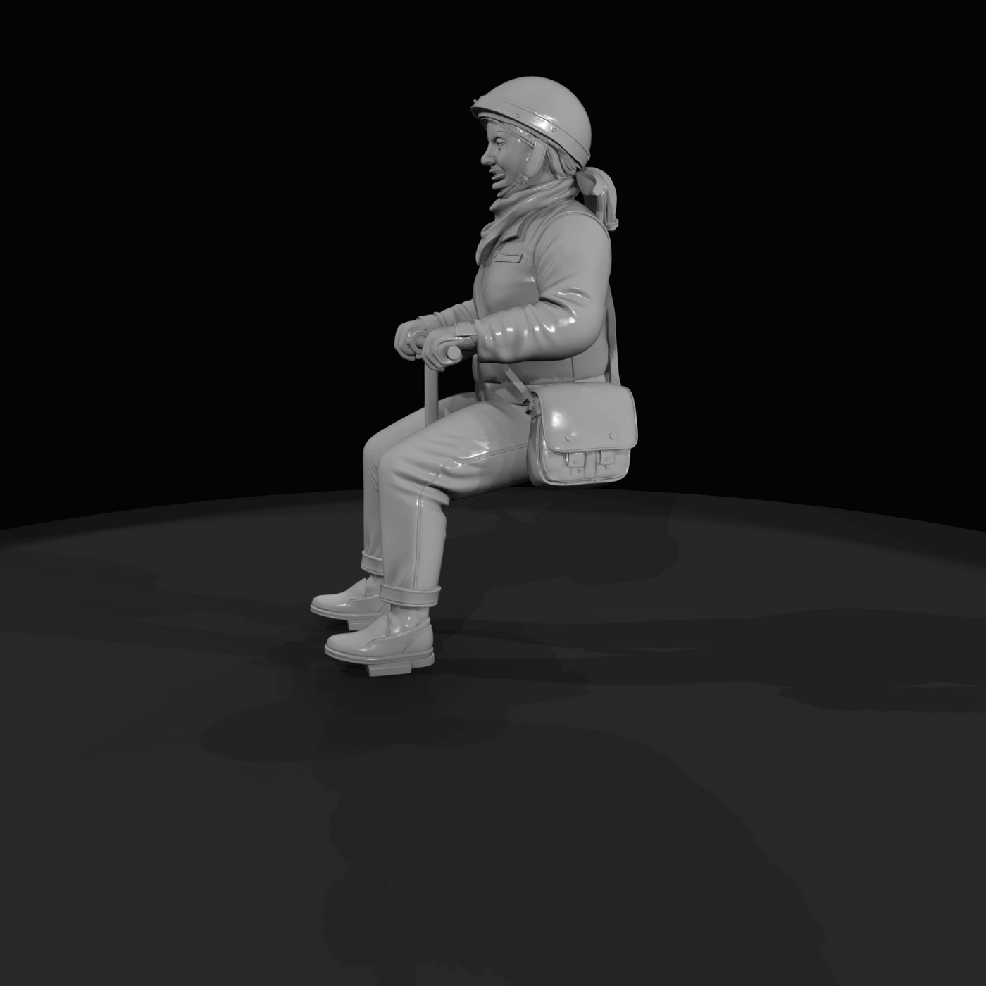 Motorcycle Rider Figure (1980s–Present) — Rider
