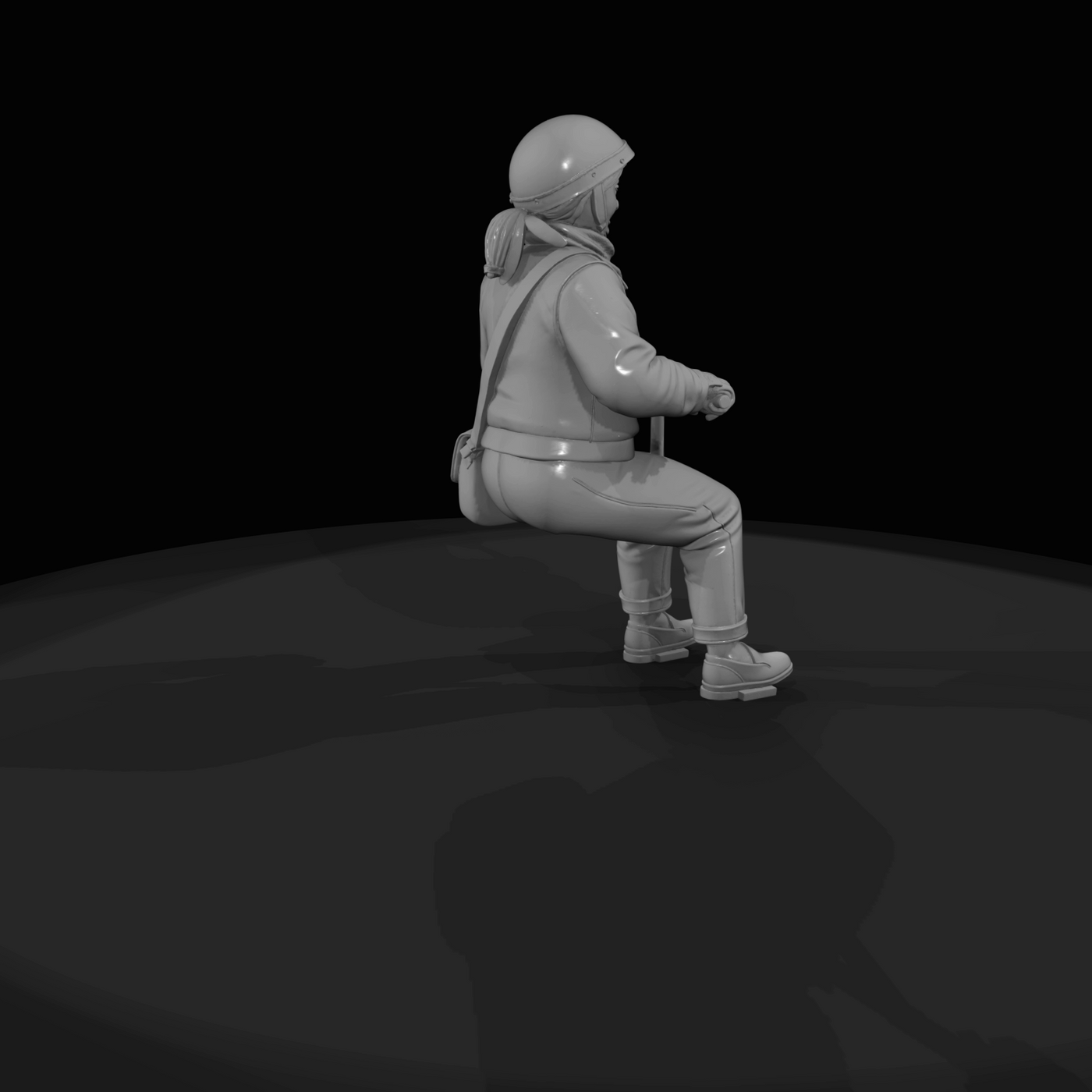 Motorcycle Rider Figure (1980s–Present) — Rider