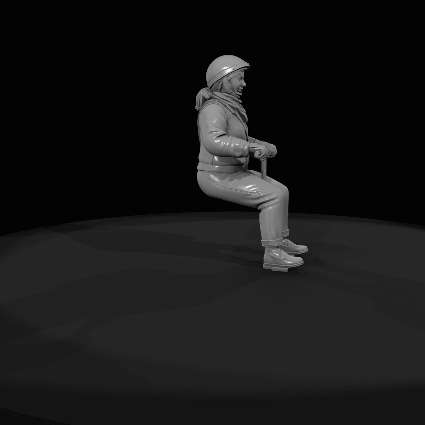 Motorcycle Rider Figure (1980s–Present) — Rider
