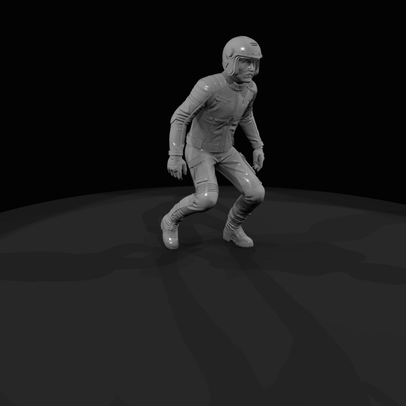 Motorcycle Rider Figure (1980s–Present) — Rider