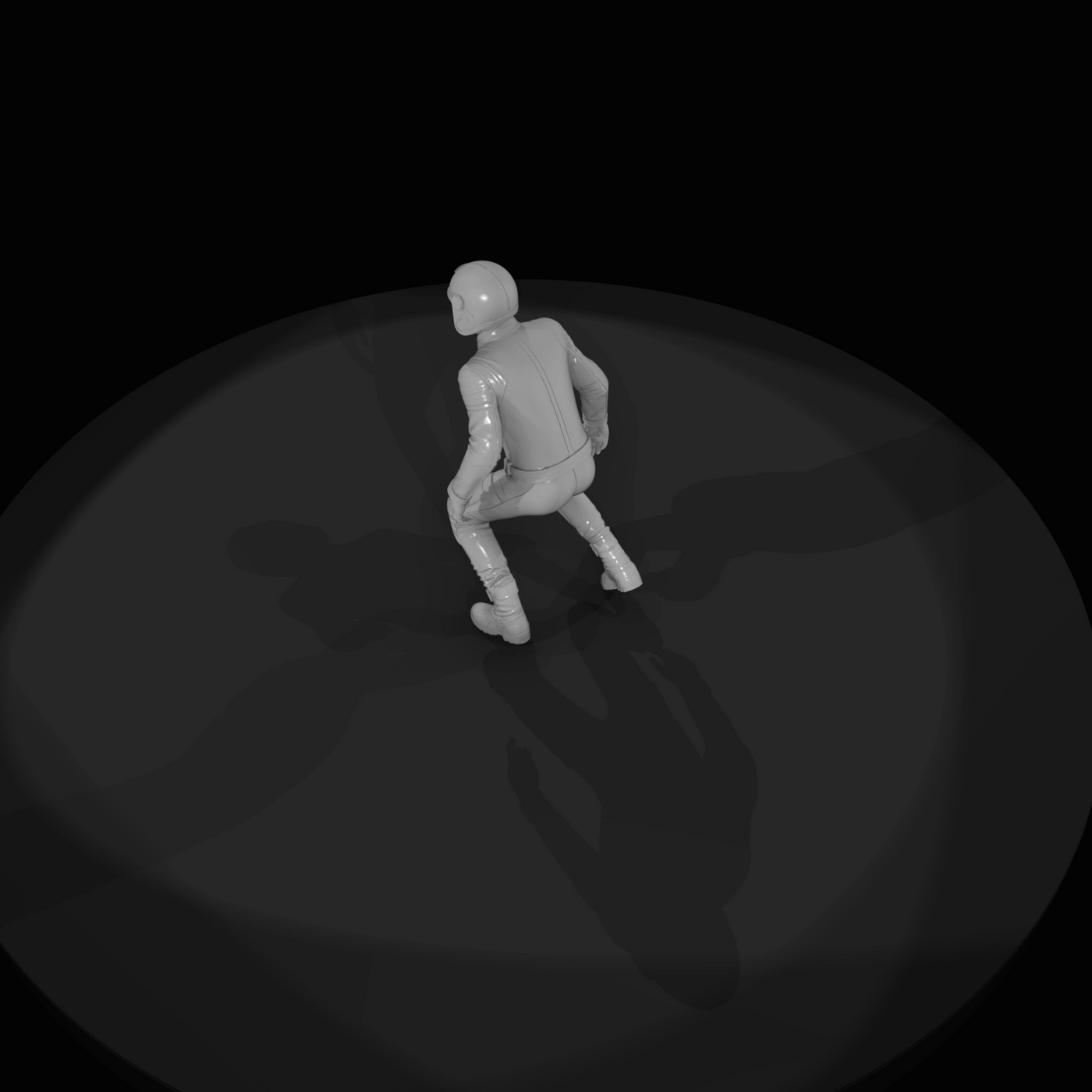 Motorcycle Rider Figure (1980s–Present) — Rider
