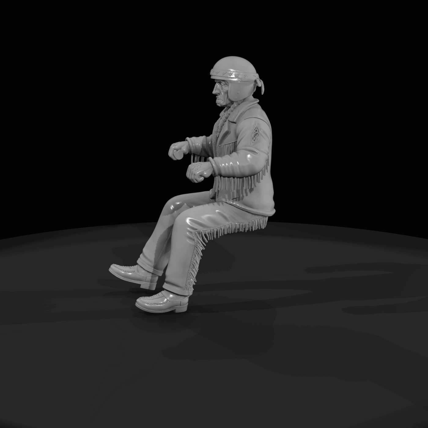 Motorcycle Rider Figure (1980s–Present) — Rider