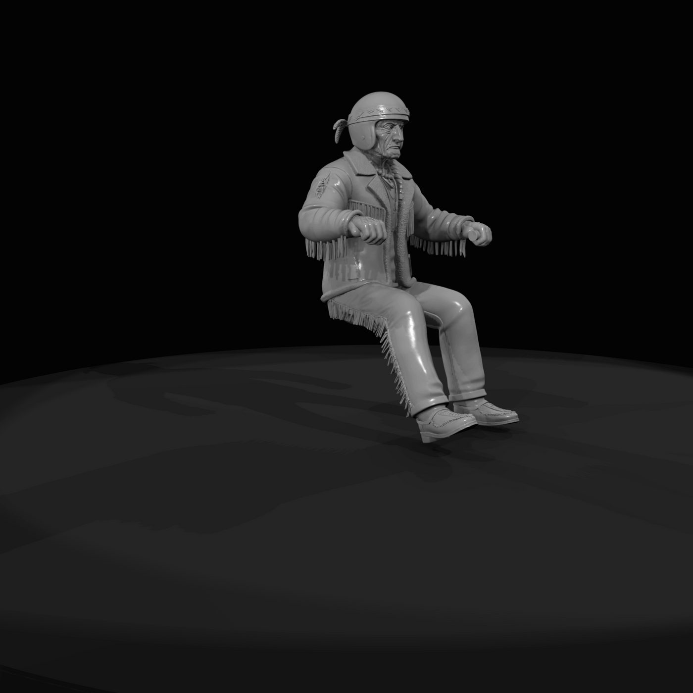 Motorcycle Rider Figure (1980s–Present) — Rider