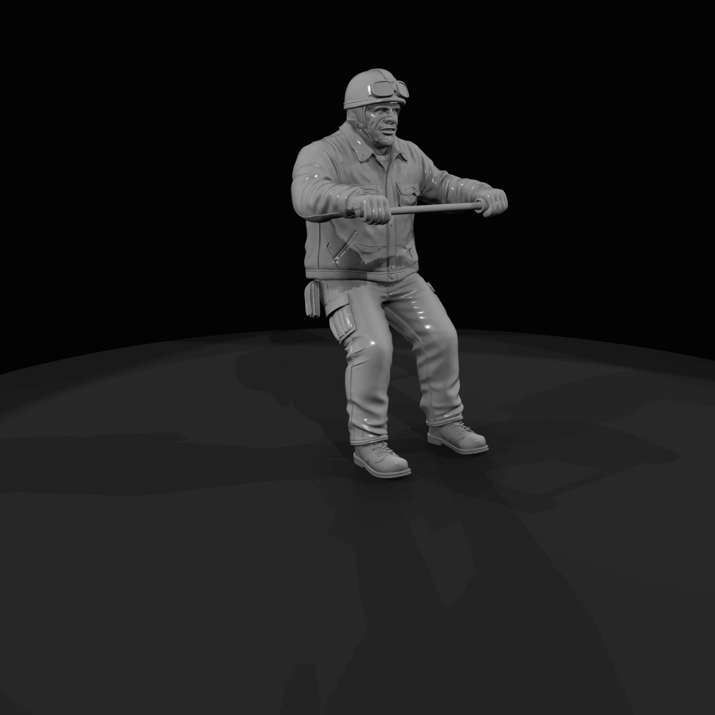 Motorcycle Rider Figure (1980s–Present) — Rider