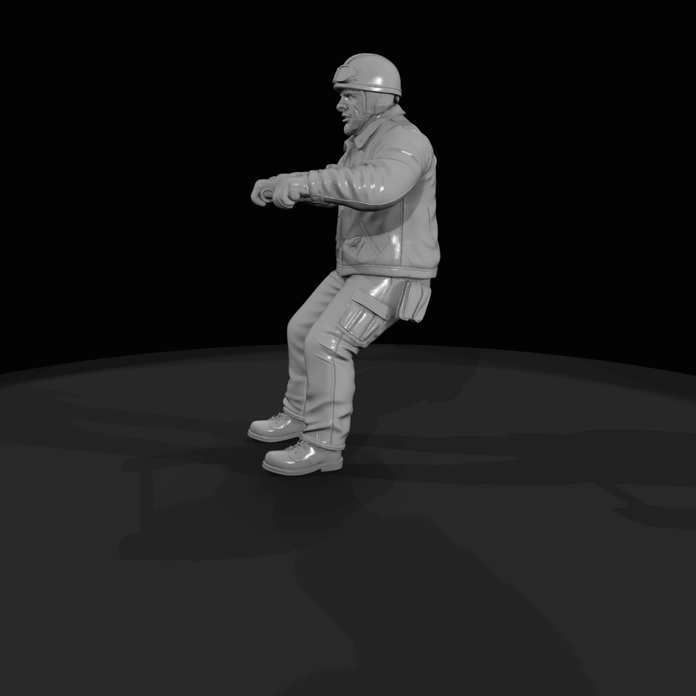 Motorcycle Rider Figure (1980s–Present) — Rider