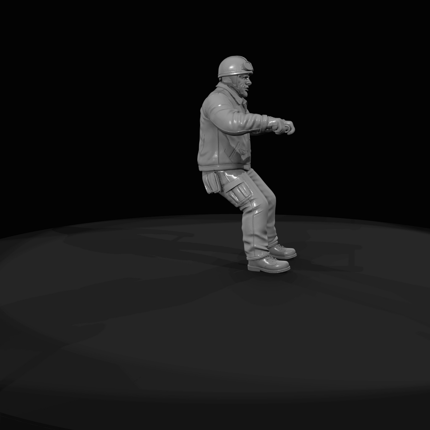 Motorcycle Rider Figure (1980s–Present) — Rider