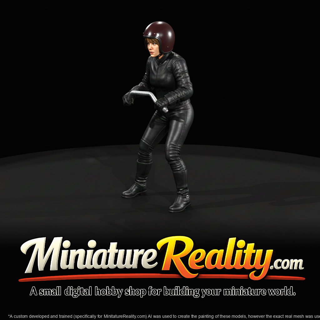 Motorcycle Rider Figure (1980s–Present) — Rider