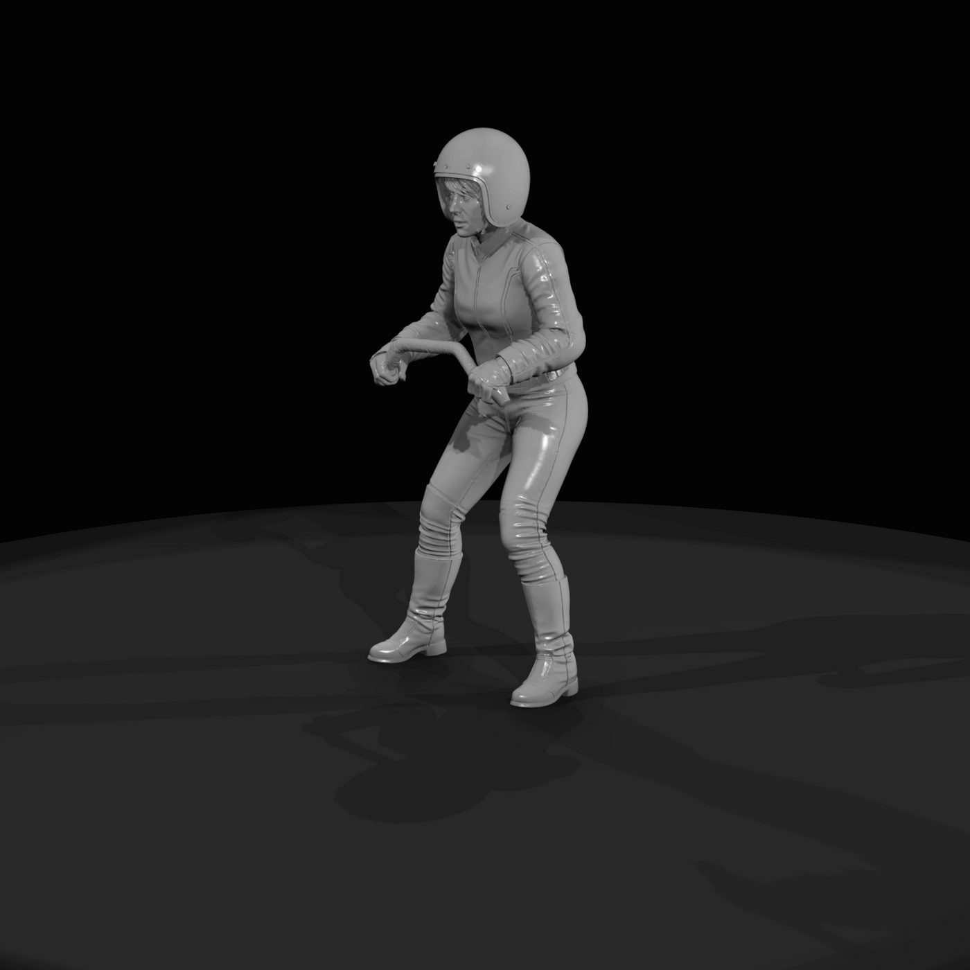Motorcycle Rider Figure (1980s–Present) — Rider