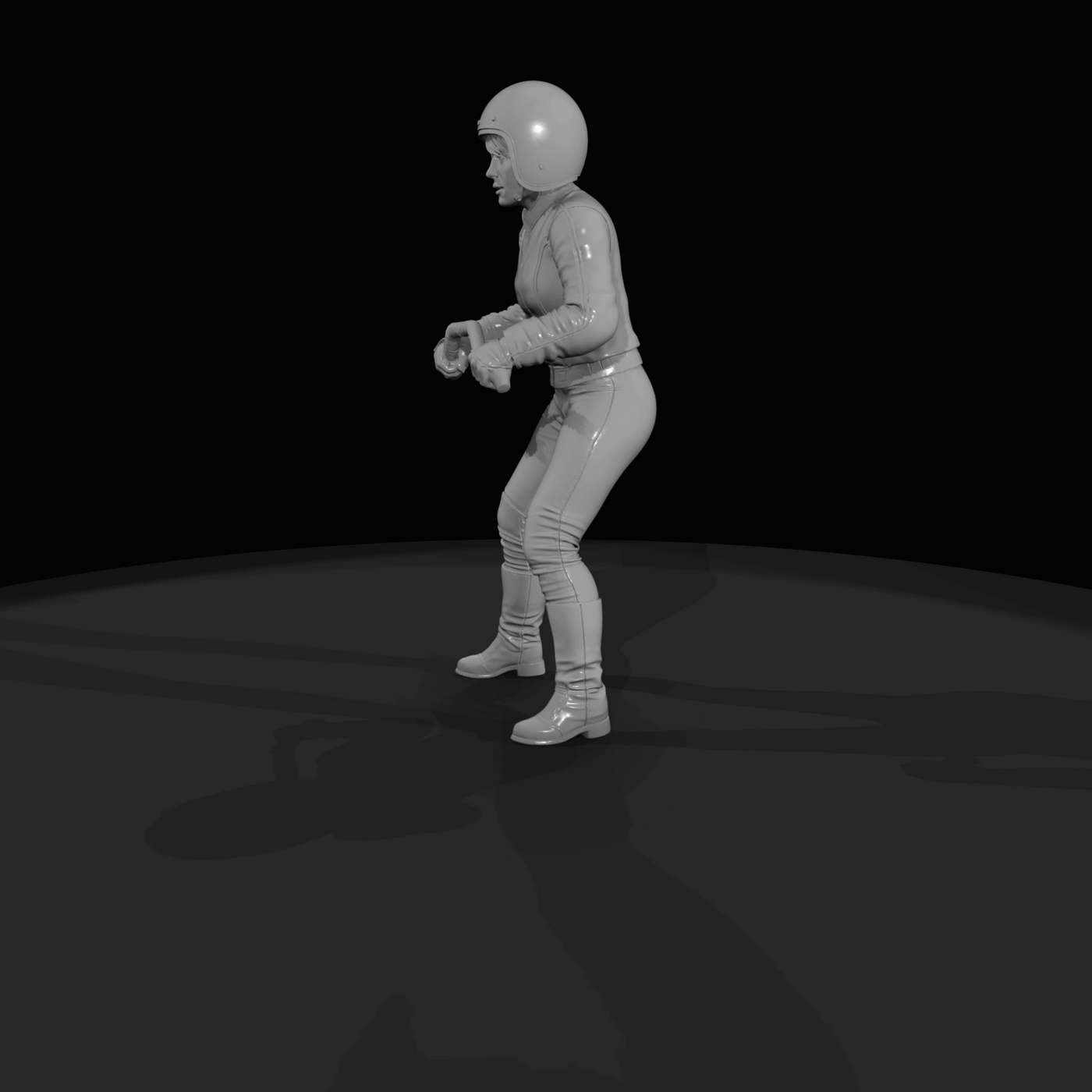 Motorcycle Rider Figure (1980s–Present) — Rider
